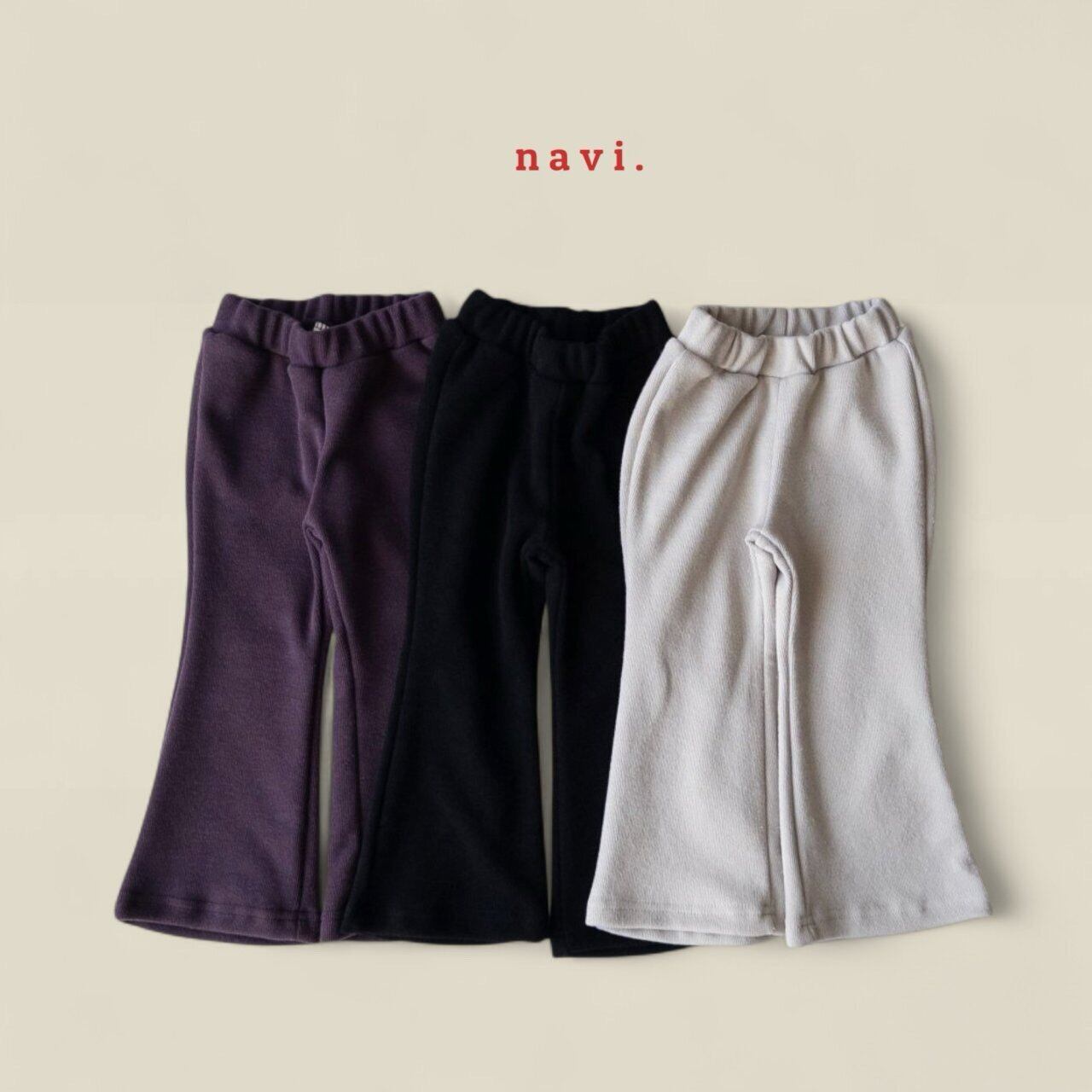 «Sold out»«ジュニアサイズあり»«navi» アイコンパンツ 3colors