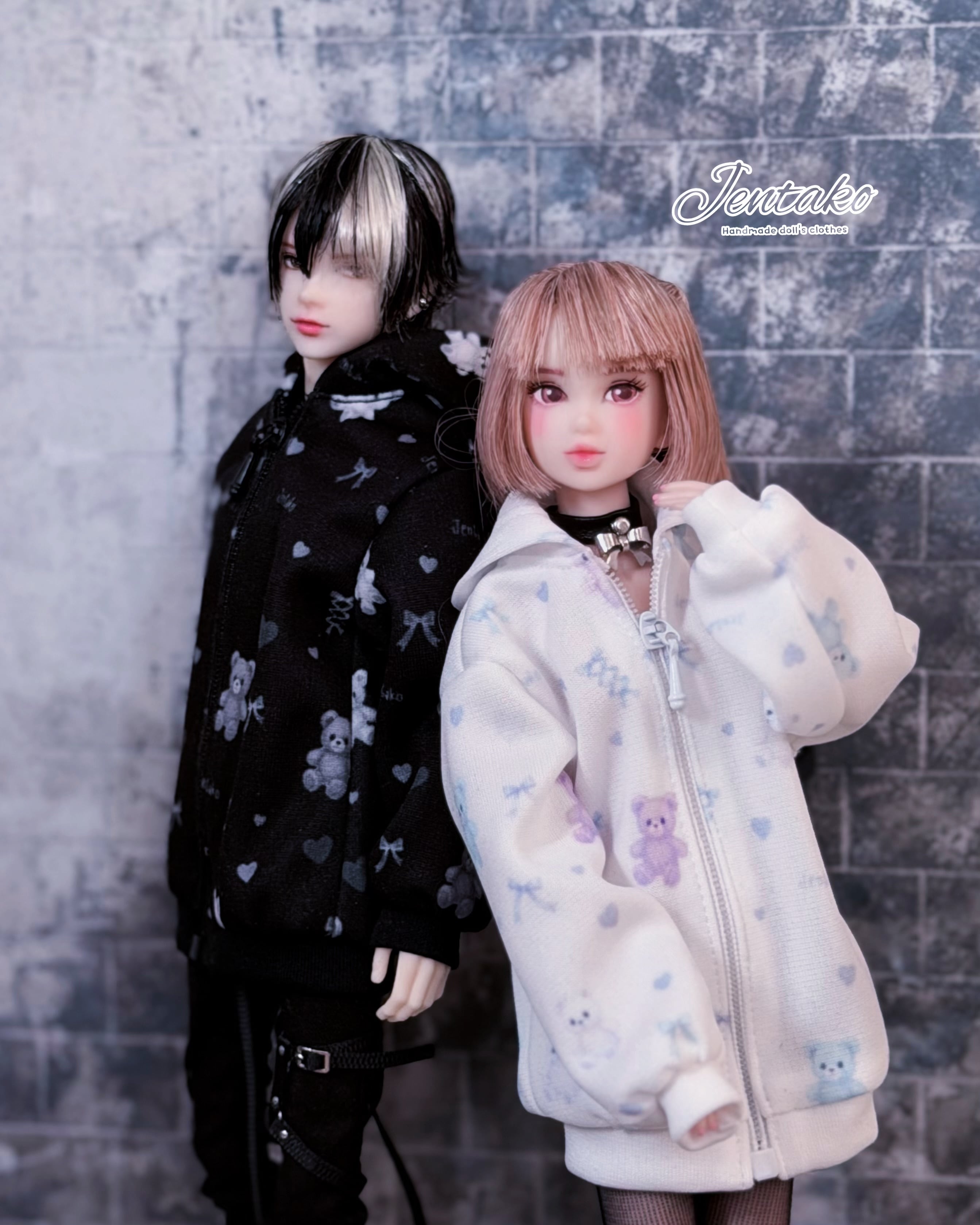 22・27・30cm】Jentakoくまちんパーカー 3rd | Jentako