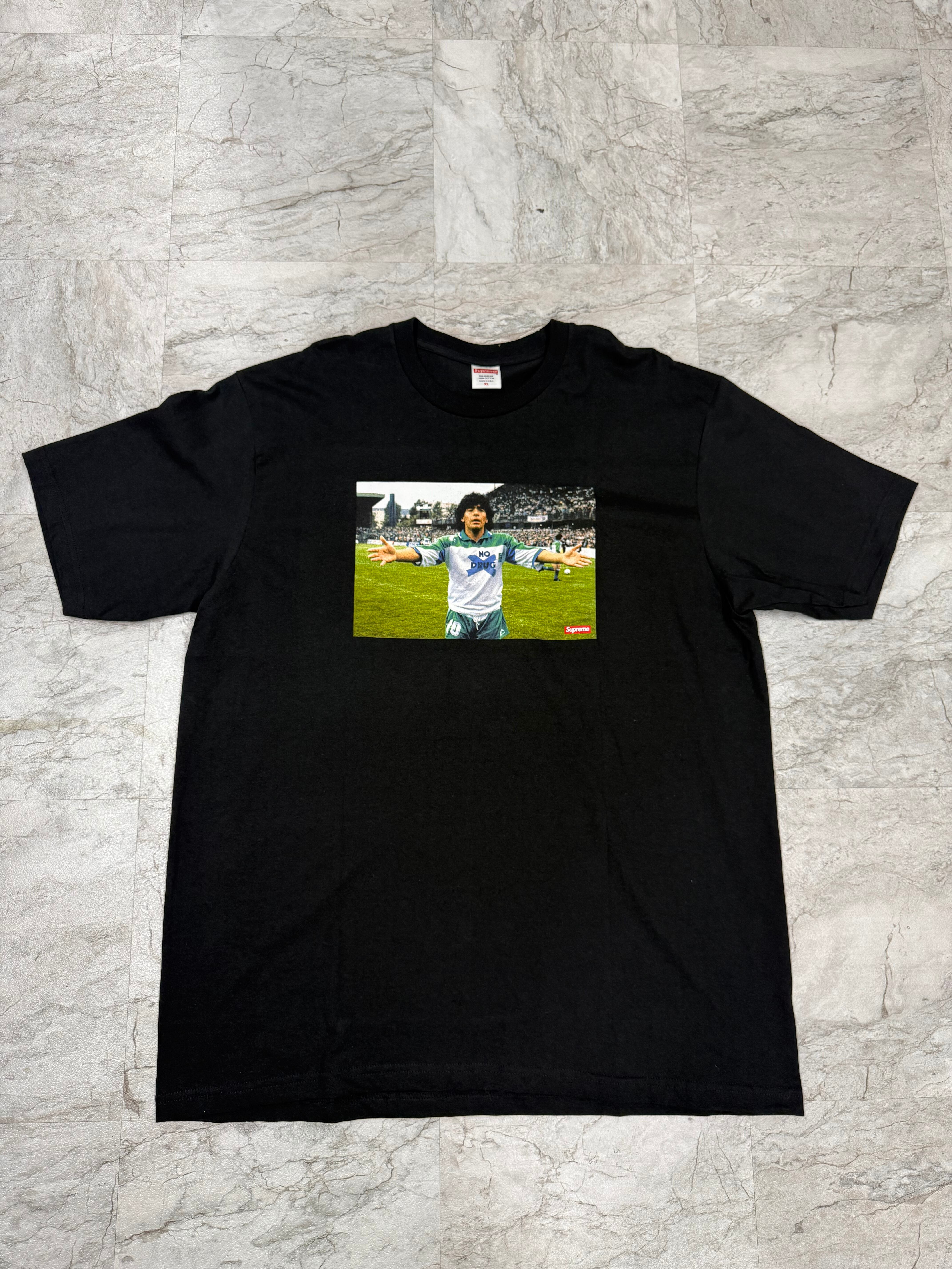 Supreme Maradona Tee Mサイズ 未着用 Supreme Maradona Tee White Men's - SS24 - US