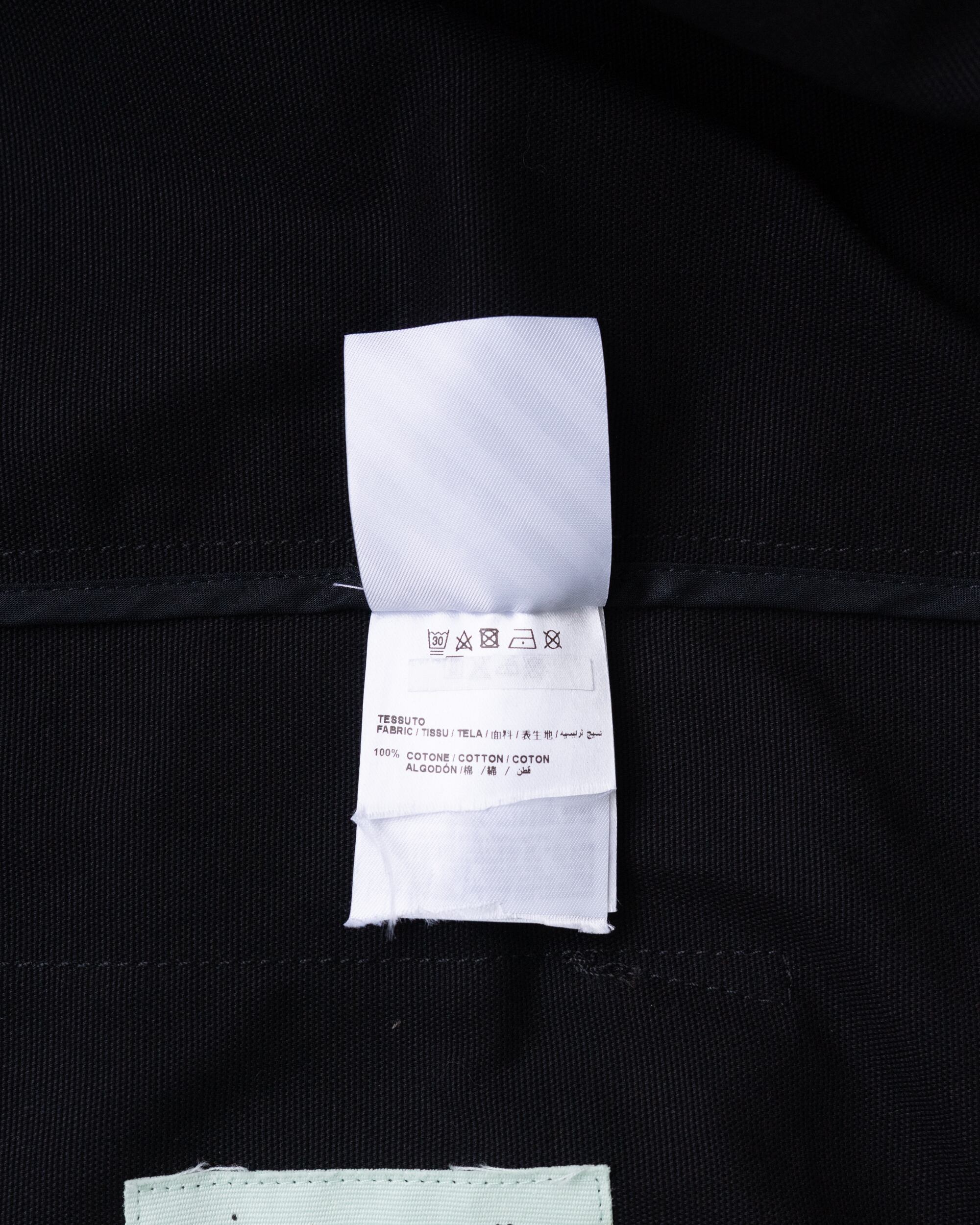 OFF-WHITE by Virgil Abloh〉Cotton Chesterfield coat | restation-homme