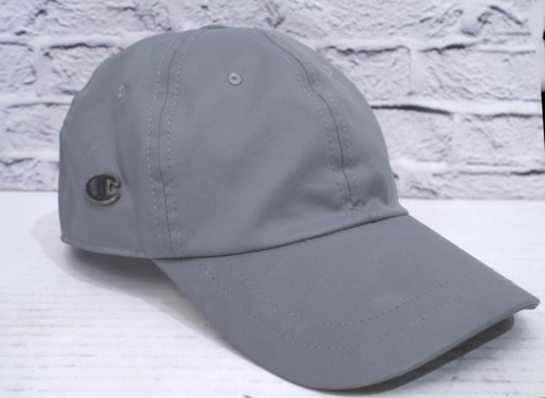 【希少】Rick Owens x Champion リックオウエンス x チャンピオン コラボ ナイロン ベースボール キャップ 34 DUST カーキグレー ONE SIZE