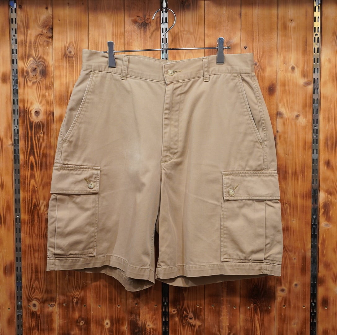 90s ralphlauren カーゴショーツ W30/ラルフローレン ポロチノ カーゴパンツ ハーフパンツ スクエアタグ polo chino ポロチノ