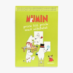 点つなぎブック「MUMIN - prick till prick med alfabetet（ムーミン：アルファベットで点つなぎ）」《2012-02》