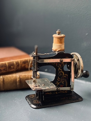 レア・オリジナルBOX付ミニミシン