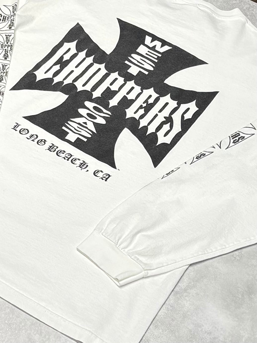 00's WEST COAST CHOPPERS ALSTYLE LS T-Shirt WHT ウエスト コースト