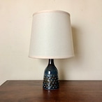 DENMARK SOHOLM DARK BLUE/DOT PATTERN TABLE LAMP