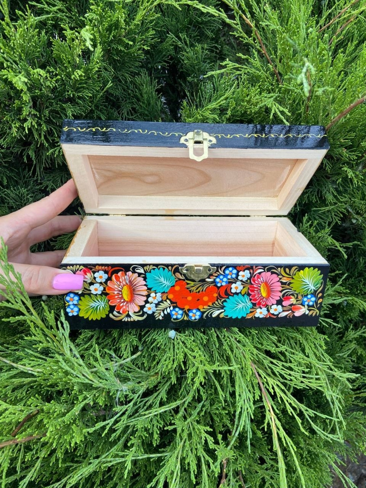 ペトリキウカのジュエリーボックス（巨匠ホロベッツ作） - 8