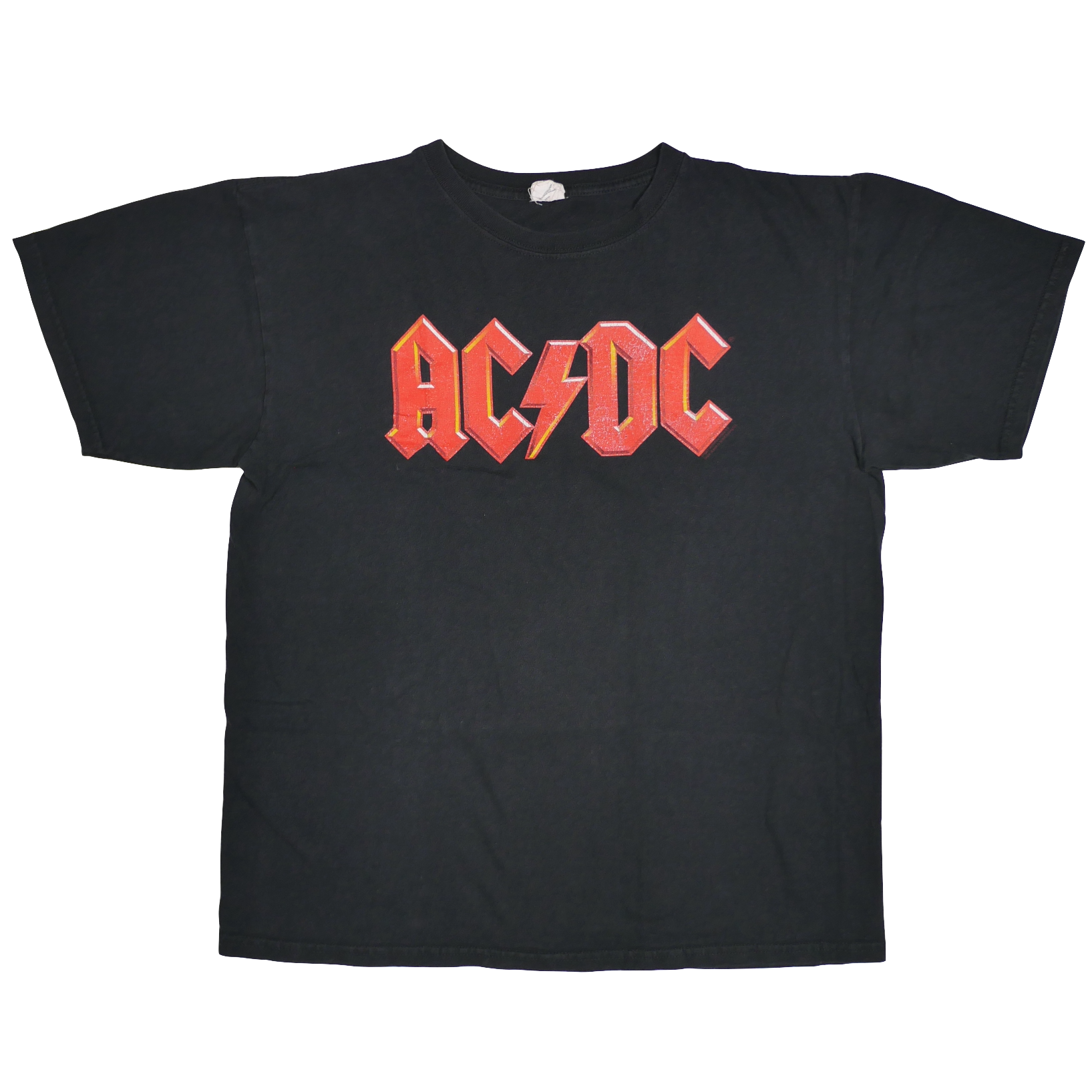 USED【L】Vintage 00s AC/DC Logo Tee / Anvil ©2003