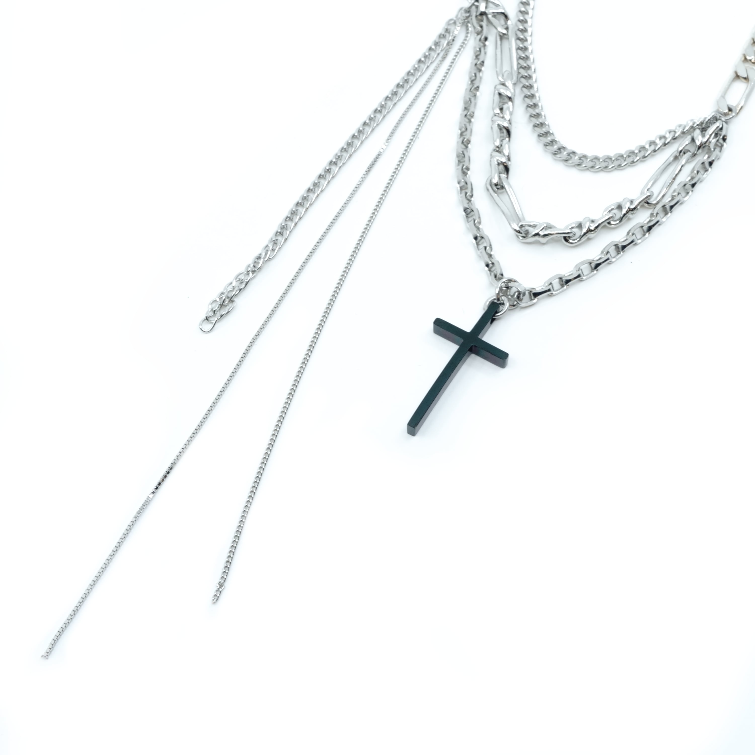 2023 2nd】gunda<ガンダ>ALPHA X NECKLACE/B [アルファ X ネックレス/B
