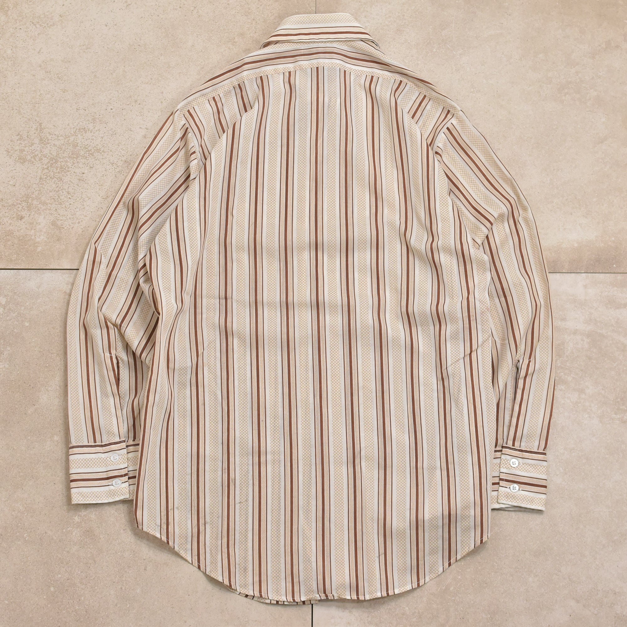 70s 417 VAN HEUSEN stripe shirt | 古着屋 grin days memory 【公式