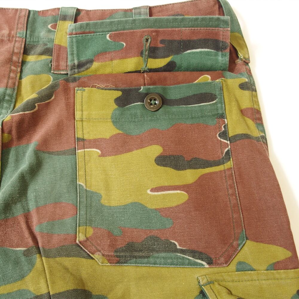 ベルギー軍 M-90 ジグソーカモ ダブルニーカーゴパンツ M-S 軍 ベルギー軍 M-90 ジグソーカモ ダブルニーカーゴパンツ M-S 軍