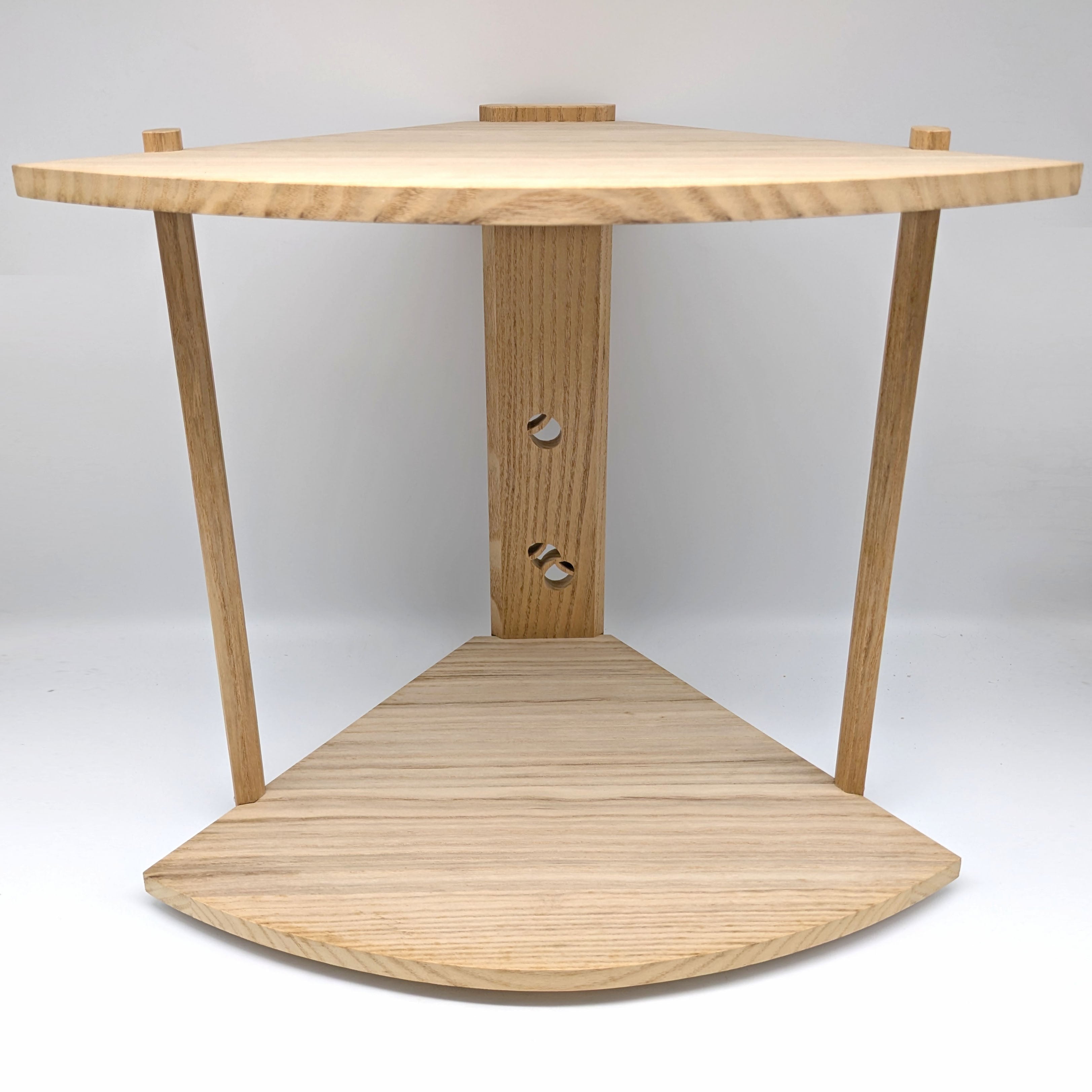 桐扇棚・組立式・アクリル板付・茶道具・No.240810-09・梱包