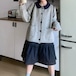 クルーネックニットカーディガン ・12541