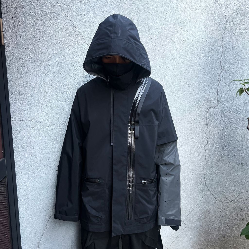 希少　F.C.R.B ナイロン ウォームアップジャケット 黒　サイズMおまけ付 Encapsulated Nylon Interops Jacket | ACRONYM(アクロニウム