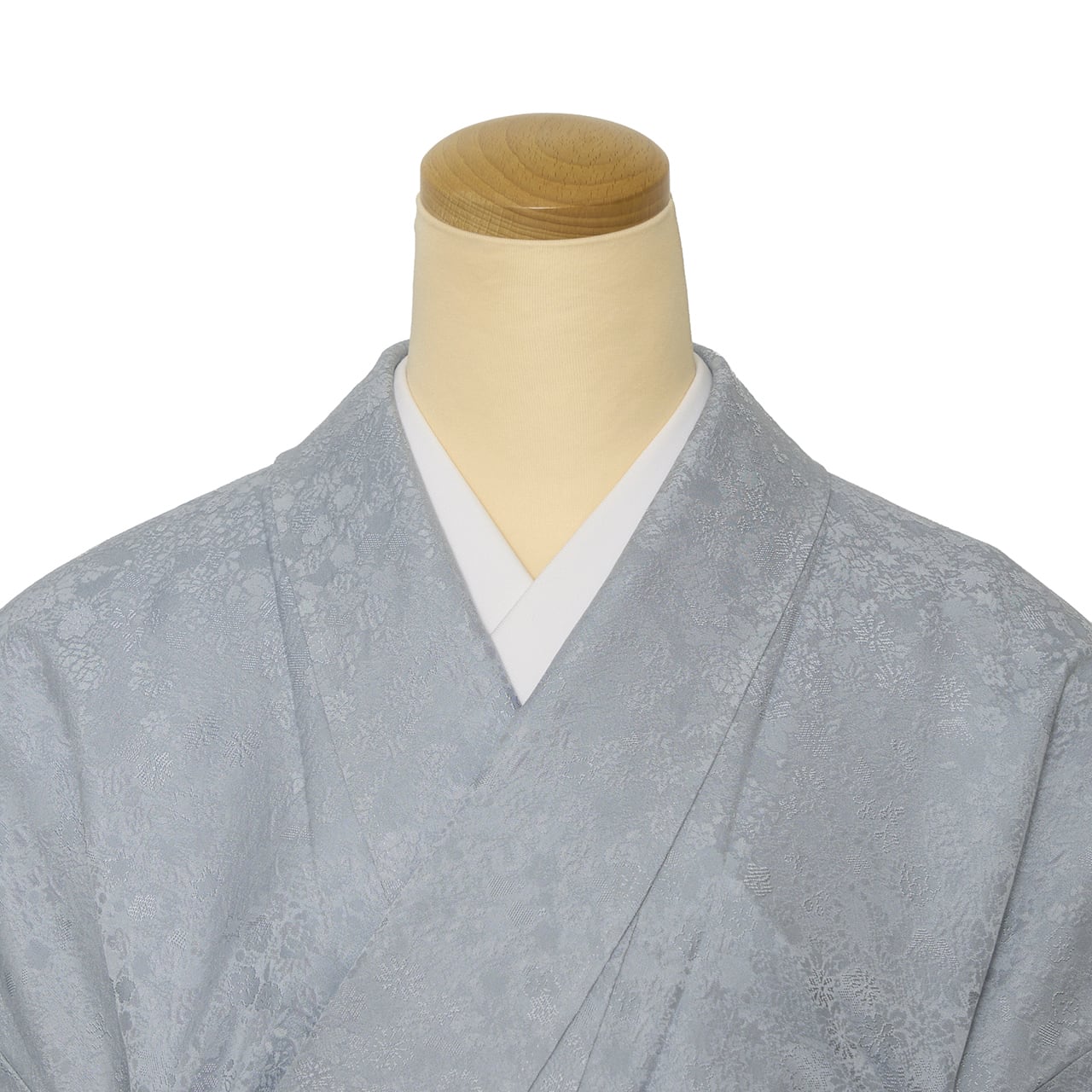 草花の地紋 無地 袷着物 【未着用品】 | かわの屋