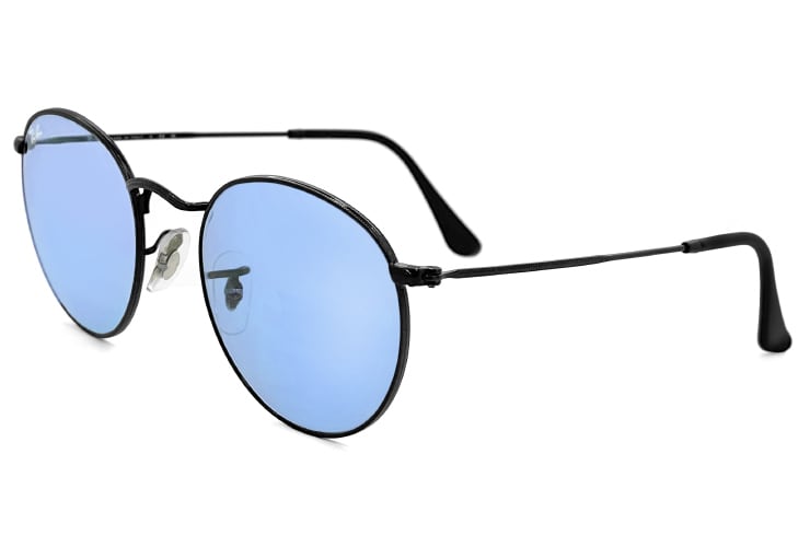 最新！正規品RayBanラウンドメタル RB3447　002/64 ブルーグレー