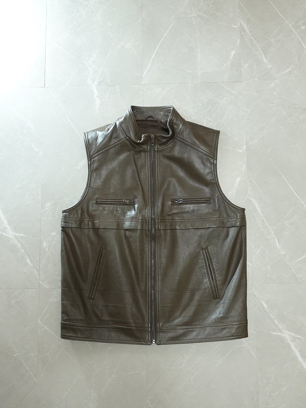 レア　80s KATHARINE HAMNETT ベスト　ブラック 90s KATHARINE HAMNETT DENIM WORK VEST/キャサリンハムネットデニム