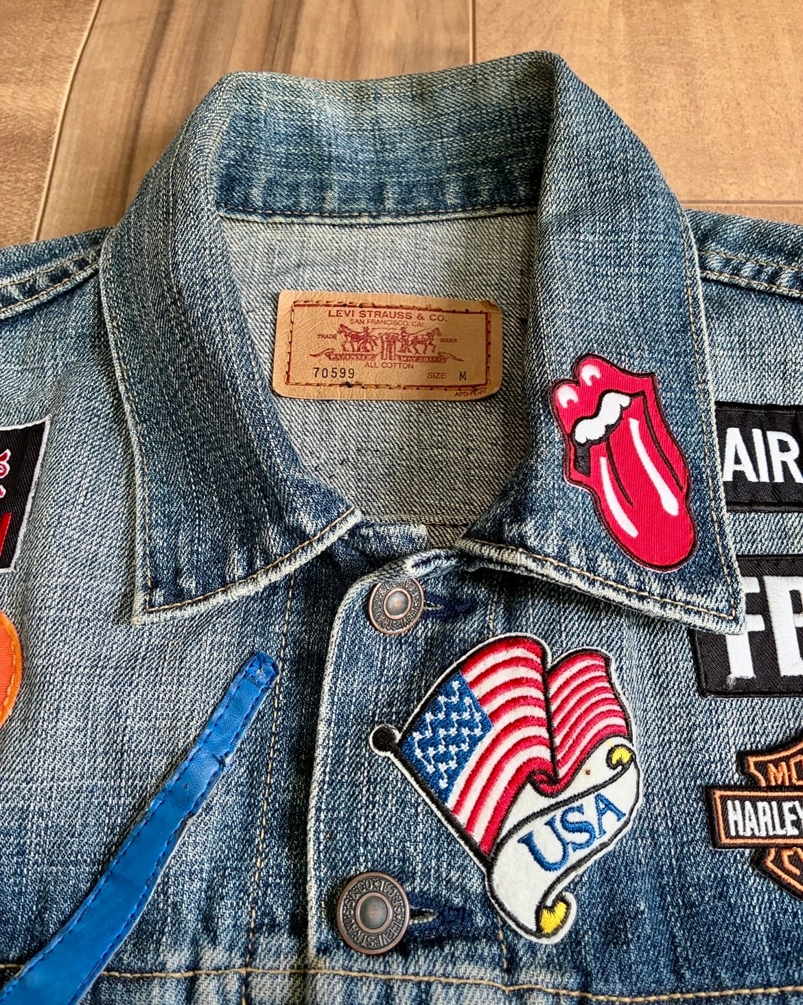 Levi's リーバイス 70599 ワッペンカスタム デニムジャケット | LONERS