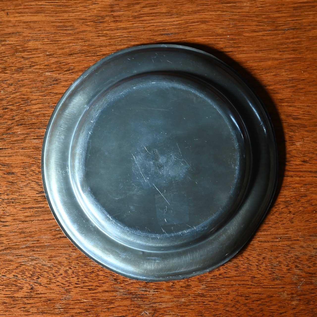 Pewter Plate / ピューター プレート【B】〈 お皿・エタン・収納・店舗什器・食器・アンティーク・ヴィンテージ 〉114018
