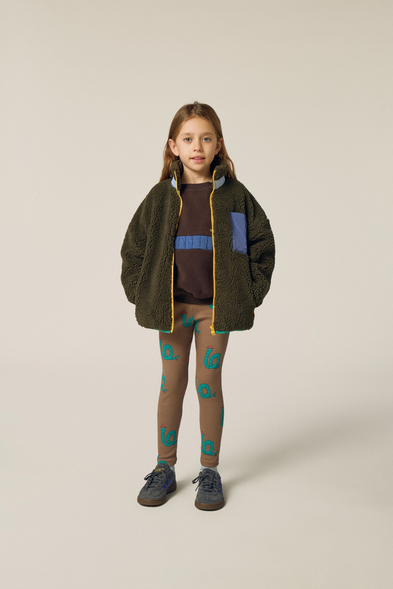 the campamento/Green Teddy Jacket