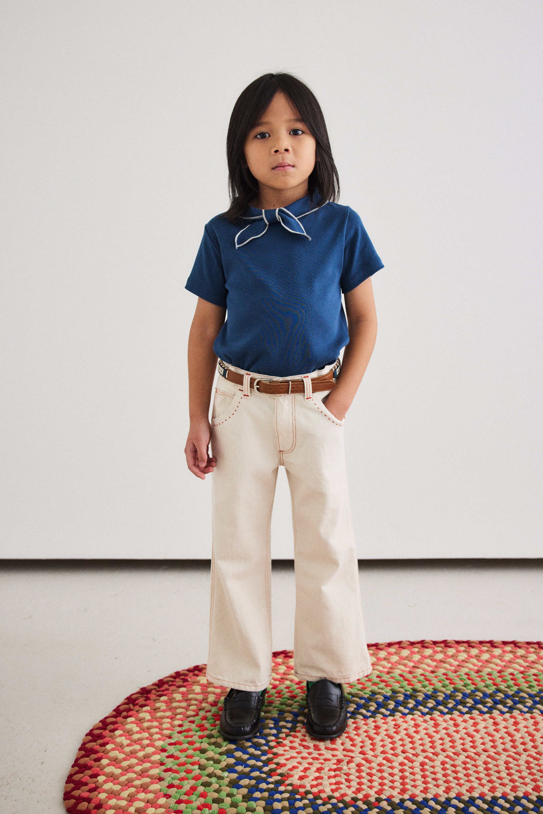期間限定お値下げ♡Misha & Puff スカウトトップス2y Misha&Puff 25SS 〉Scout Tee 