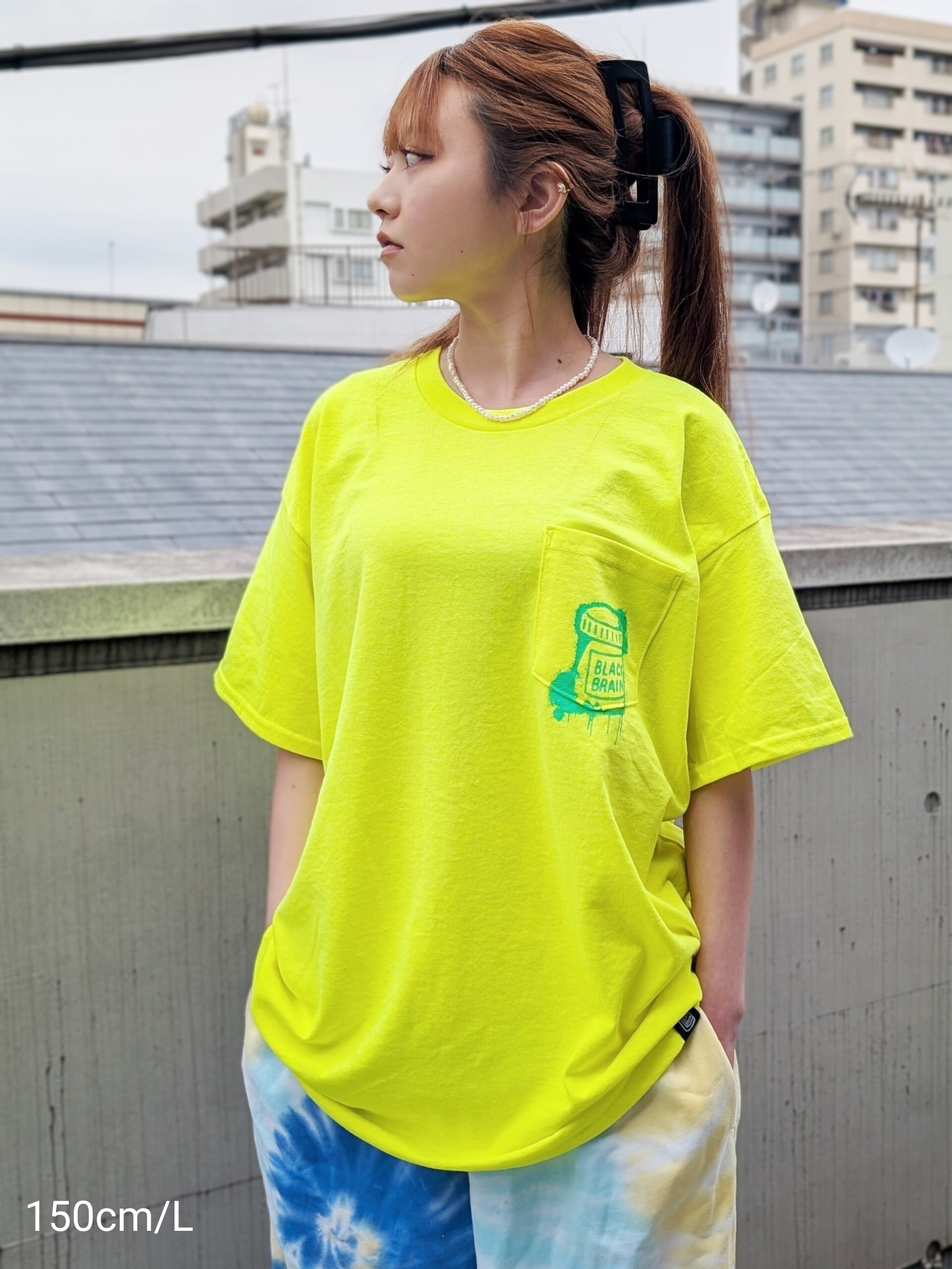 【定価3.1万】新品 Public Drip ポケット付き Tシャツ サイズL Dripped Pocket SS Tee | BLACK BRAIN