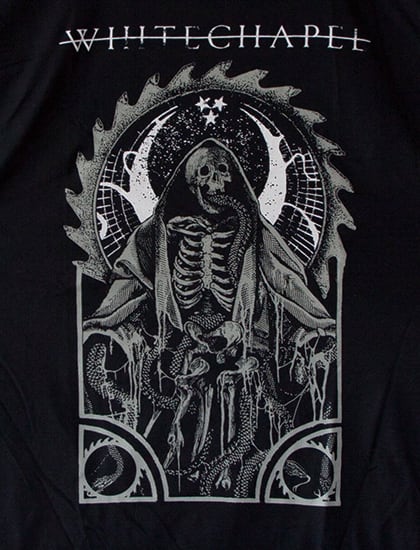 WHITECHAPEL】Serpent God T-Shirts (Black) | NM Merch