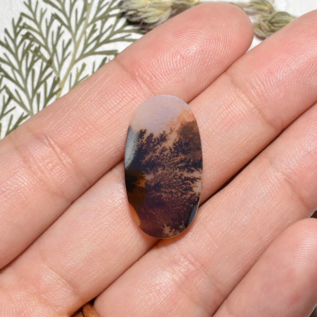 デンドリティックアゲート ルース インド産 DDA04