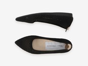 pointed-DOILY / BLACK