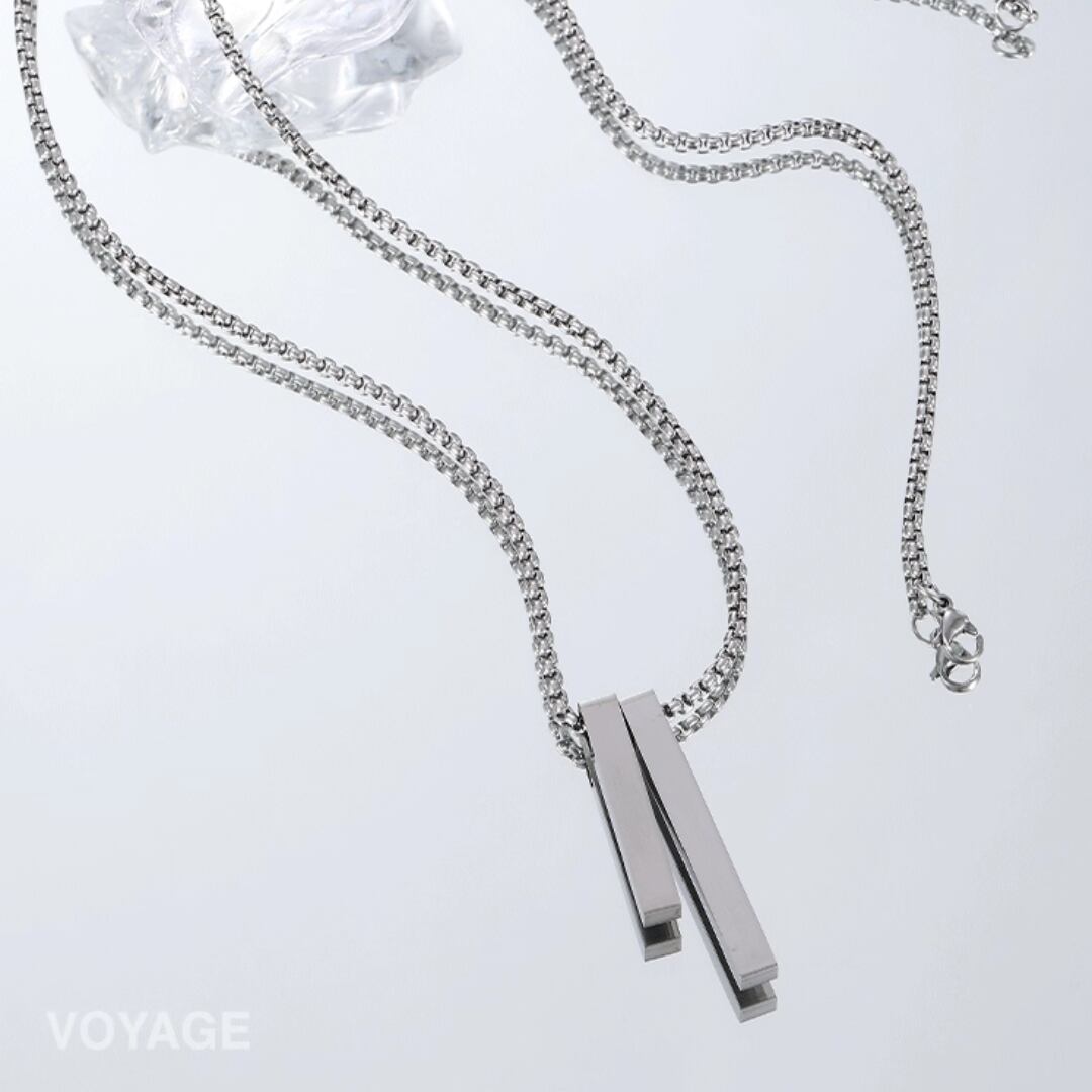 Titanium Steel Pendant Necklace(LMU0091)