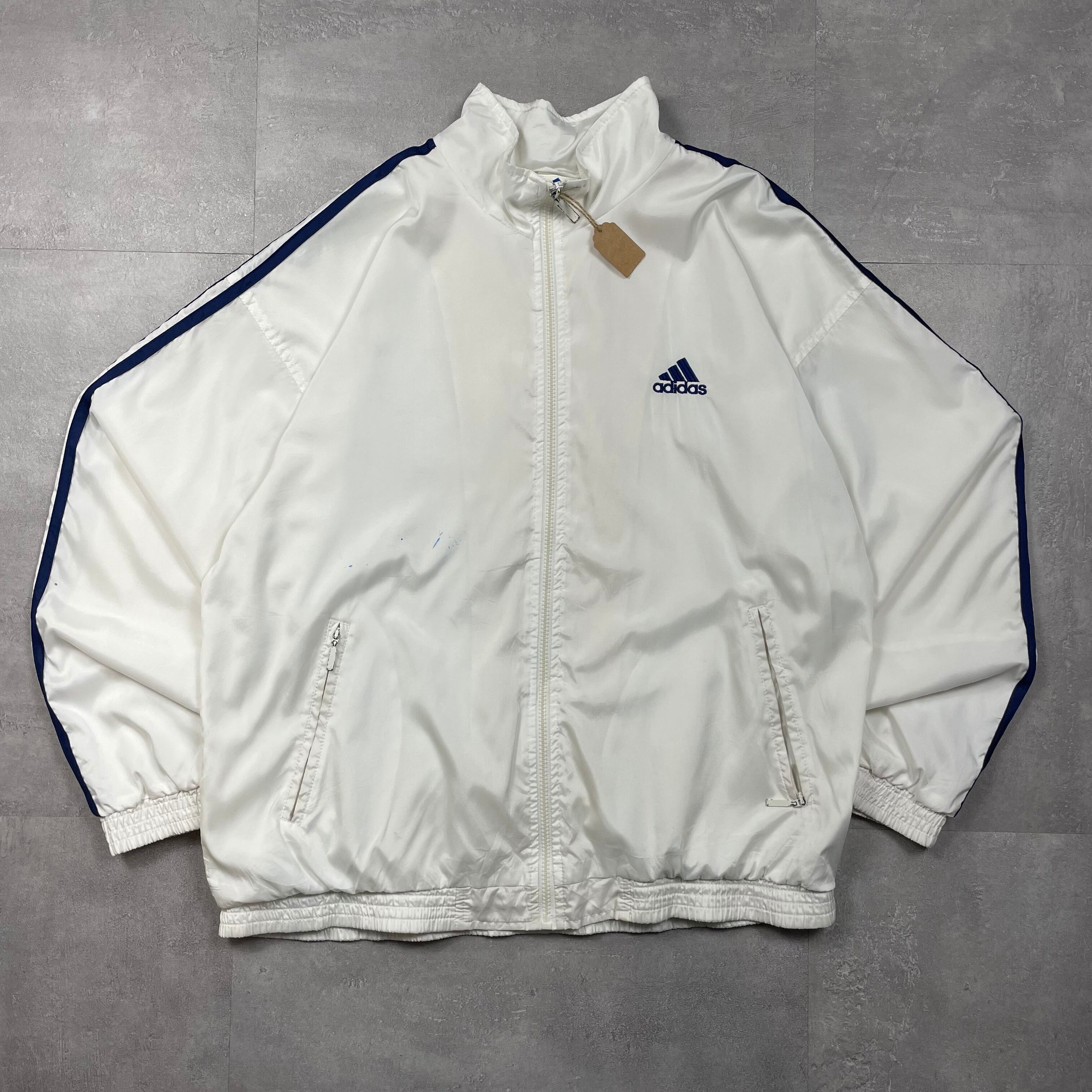 《M》adidas アディダス トラックジャケット ワンポイント 90年代 vintage no.4322