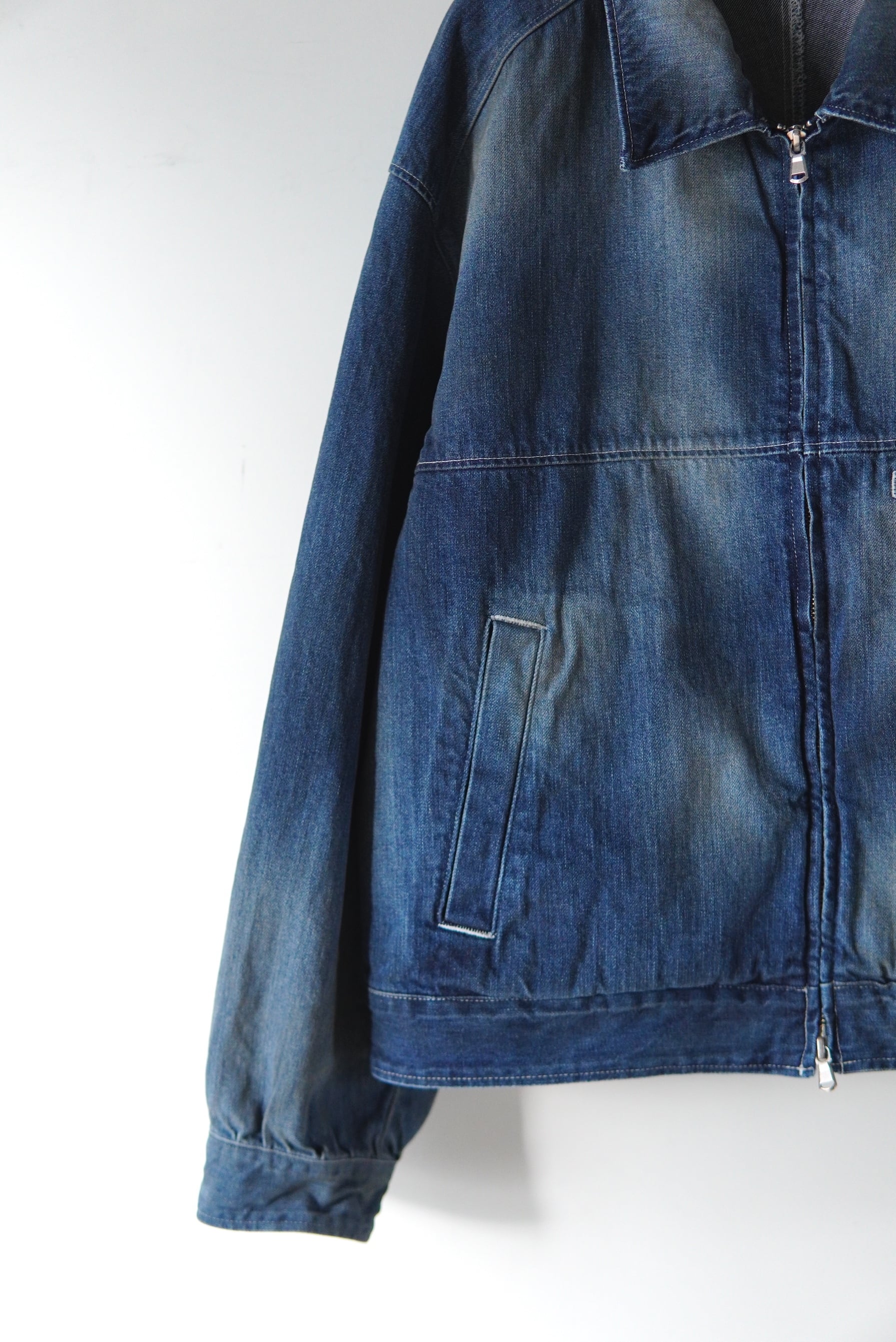 ANCELLM / DENIM ZIPUP JACKET / ANC-JK78 | POETRY
