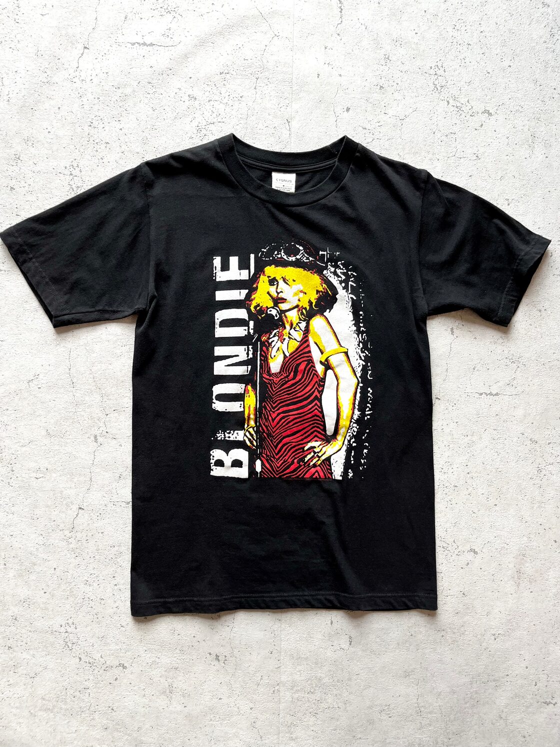 06s〜 BLONDIE - DEBBIE HARRY PRINT TEE OLD VINTAGE ブロンディ 