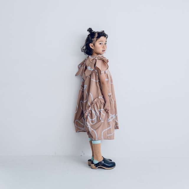 FRG+SB BACK RIBBON SAILOR COLLAR DRESS / M. L