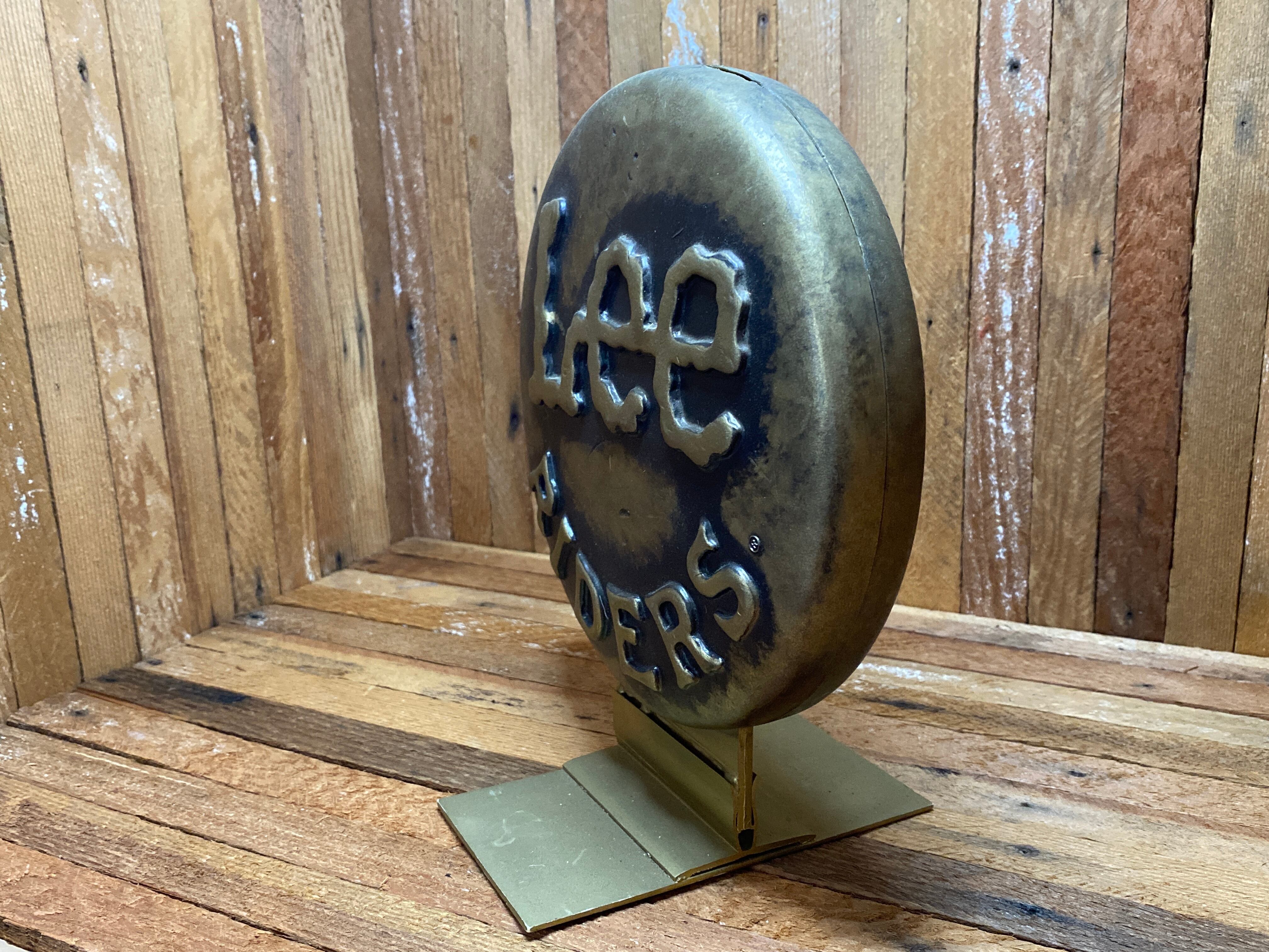 Lee Riders 1960s Store Display Button Countertop sign | CEREAL