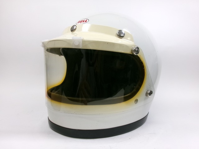 Sシェル！初期 BELL STAR 120 フルフェイスヘルメット 7 目深加工済み 