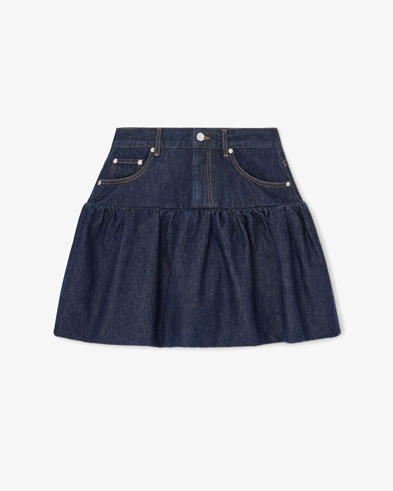 TANAKA】WRAP SKIRT-NAVY | idealclasse