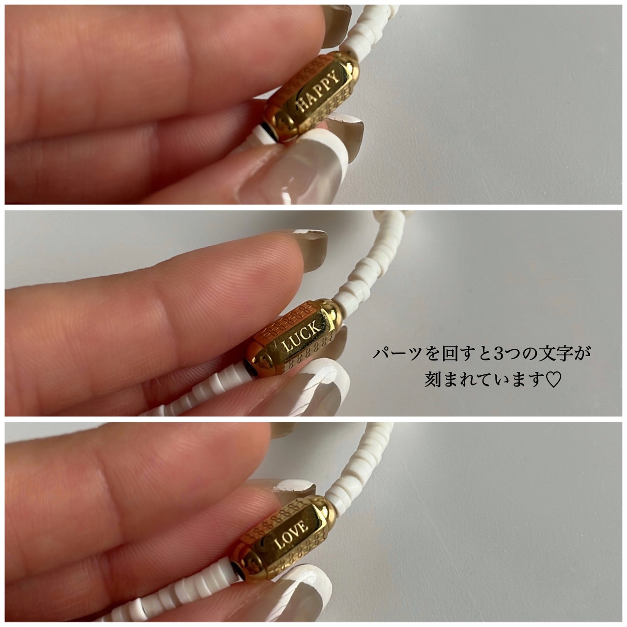 クレイビーズ　チョーカーネックレス ［GKN054］