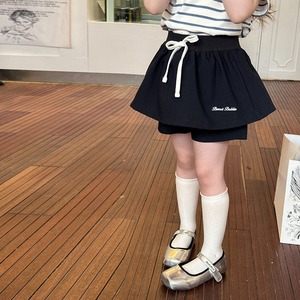 夏英字柄k-popスカート