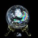 アイリスクォーツ 水晶 丸玉 虹入り 25mm スフィア 置物 水晶玉 一点物 141-6994