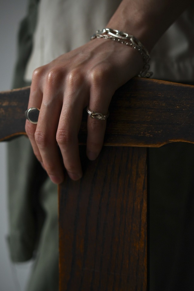ROPE CHAIN KNOT RING