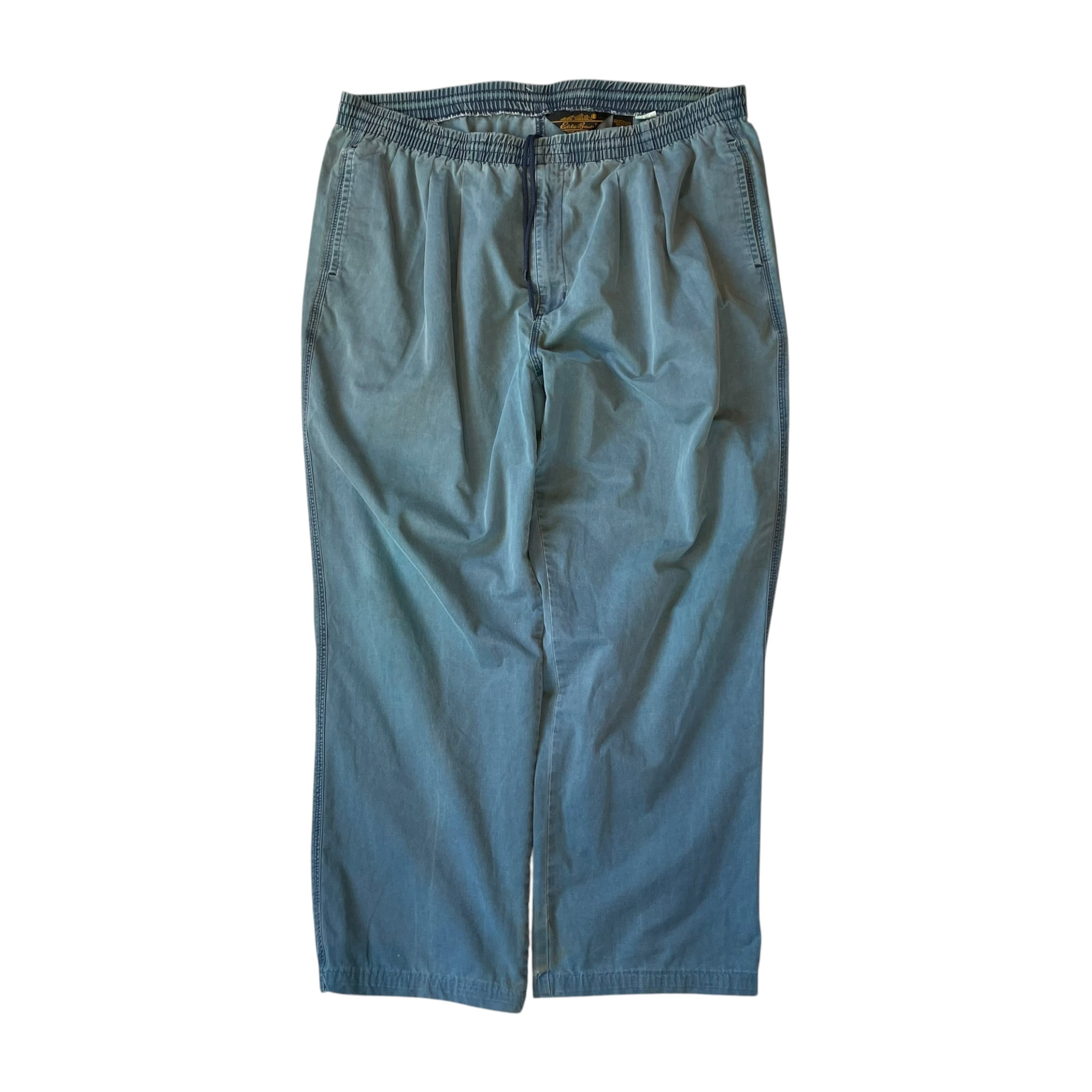 1990s Eddie Bauer Germent Dye Easy Wide Pant