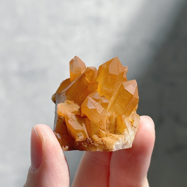 タンジェリンクォーツ クラスター42◇ Tangerine Quartz ◇ 天然石・鉱物・パワーストーン