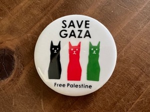 小泉さよ　|　SAVE GAZAバッジ　2個セット