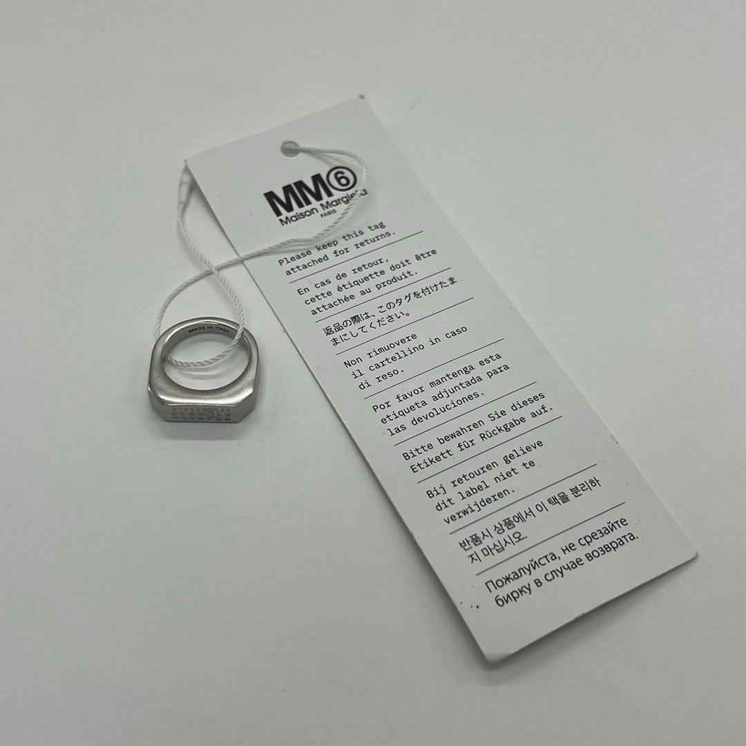 メゾンマルジェラ MM6 ニューメリックリング 12号 SM7UQ0076 現行品