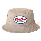 OVAL BUCKET HAT/KHAKI