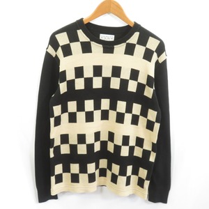 WESTRIDE ブロックチェック ニット セーター size42/ウエストライド 0705
