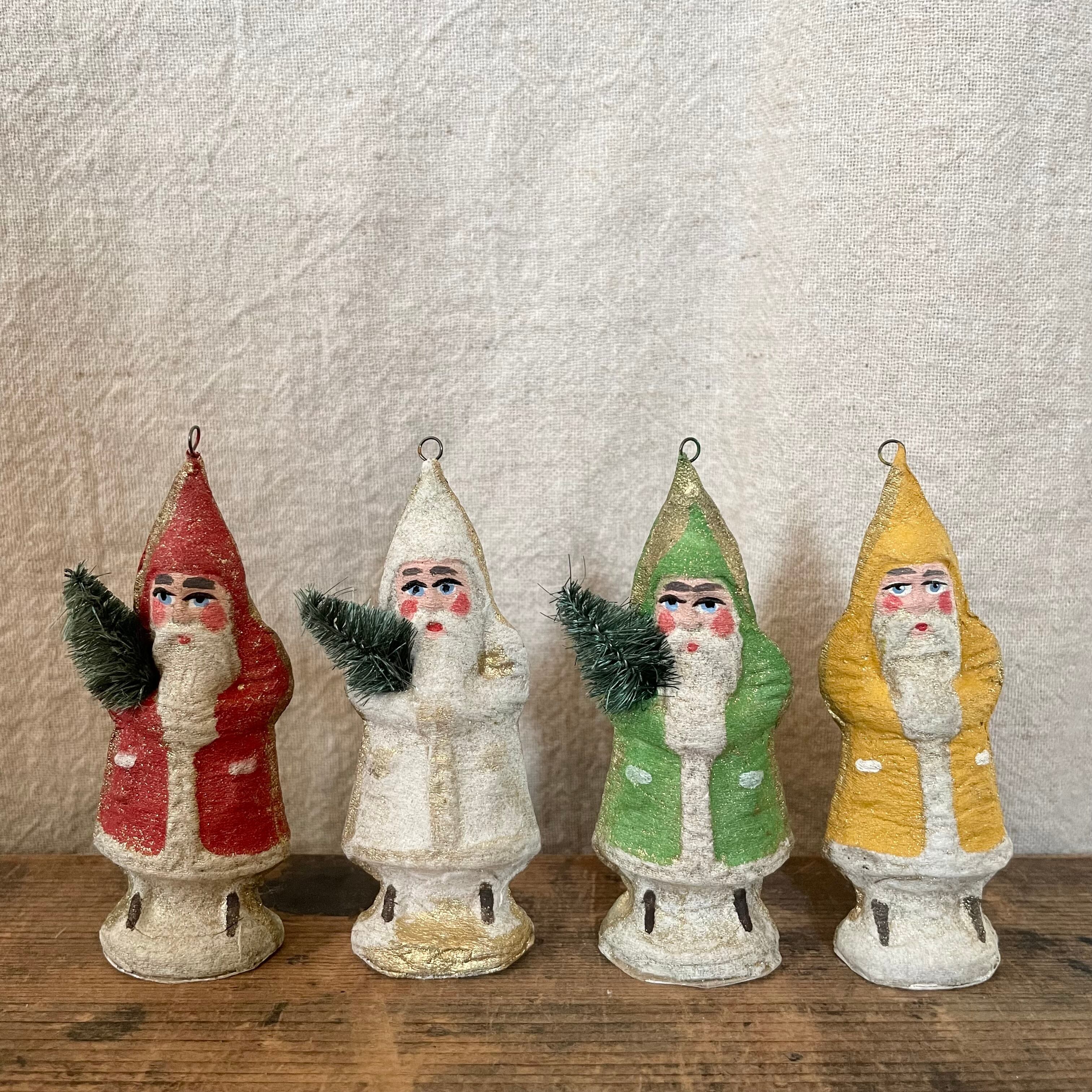 パピエマシェのミニサンタクロース