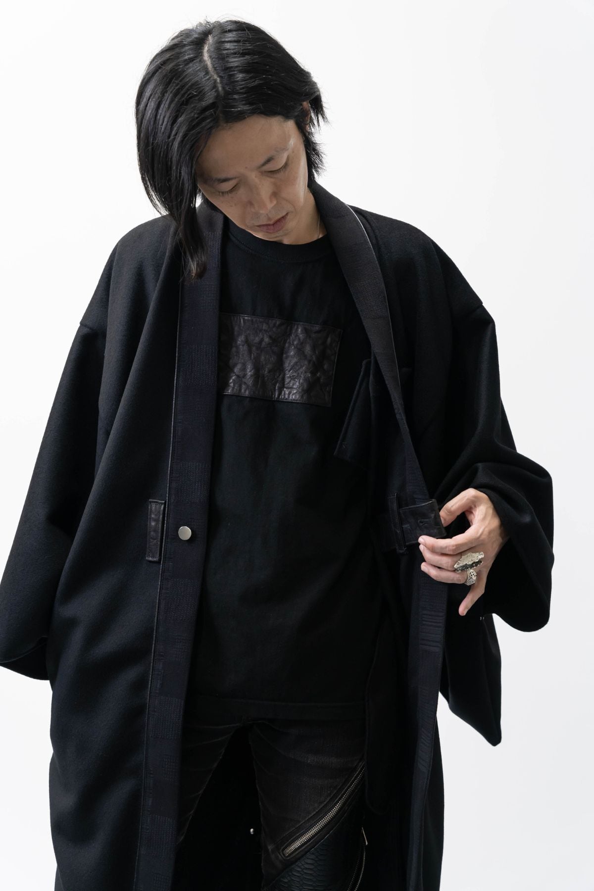 Web限定｜早期予約】カシミヤ×デニム羽織／CASHMERE DENIM HAORI― 静寂
