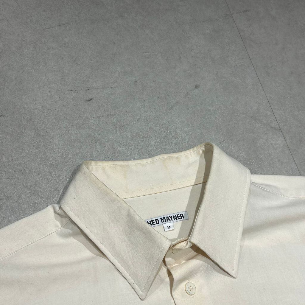 HED MAYNER ヘドメイナー 20SS Open Back Shirt オープンバックシャツ 